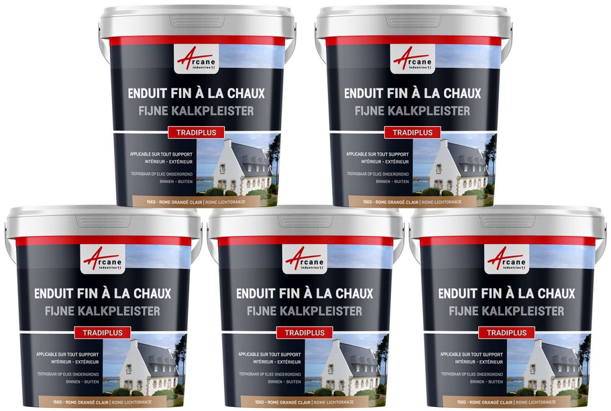 Fijne kalkpleister voor binnen- en buitendecoratie - TRADIPLUS