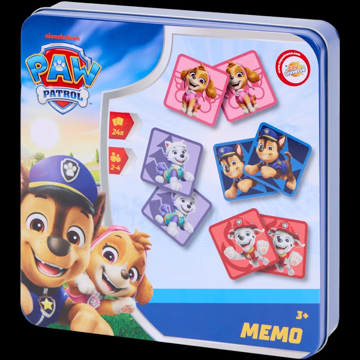Memory Paw Patrol - patroon puzzelspel voor kinderen - denktraining - geheugentraining -