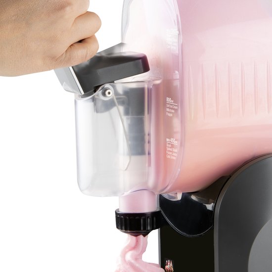DOMO DO9308I Slushie Maker “GELISSIMO” - Softijs Machine - Slush Puppy Maker - Frappé - Milkshake - 7 Programma’s - 1,8 Liter - Quick Freeze 10-30 Minuten - Zelfreinigingsfunctie van Domo — afbeelding 3