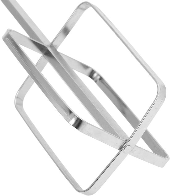 Mixer Opzetstuk - Garde Staaf Klopper - Beslag Mixen - Extra Lange Klopper - 40 cm - Zilver — afbeelding 4