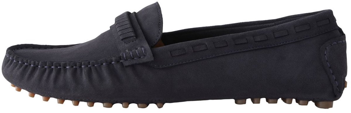 Next - Dames - N. Premium moccassins met stiksels - Blauw
