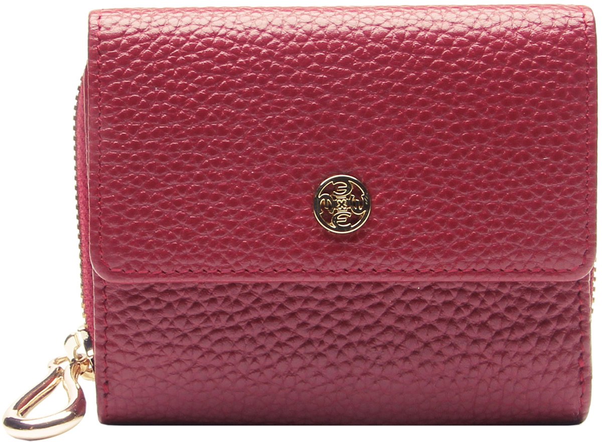 Esquire portemonnee Alexandria Wallet Red donkerrood