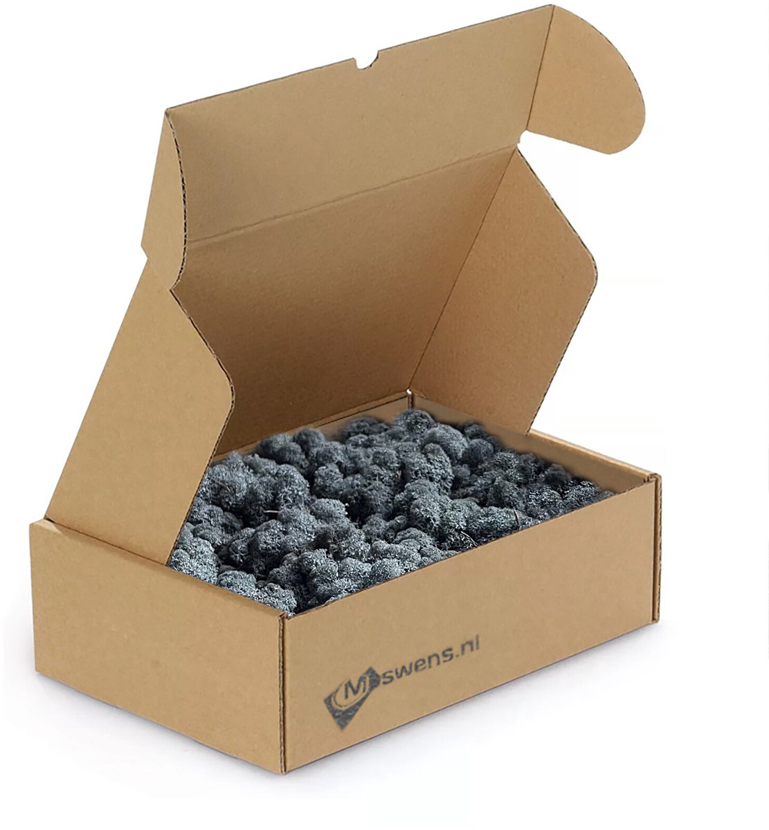 Moswens Rendiermos - 400 gram - Doos M - 0,10 m² - Antracia