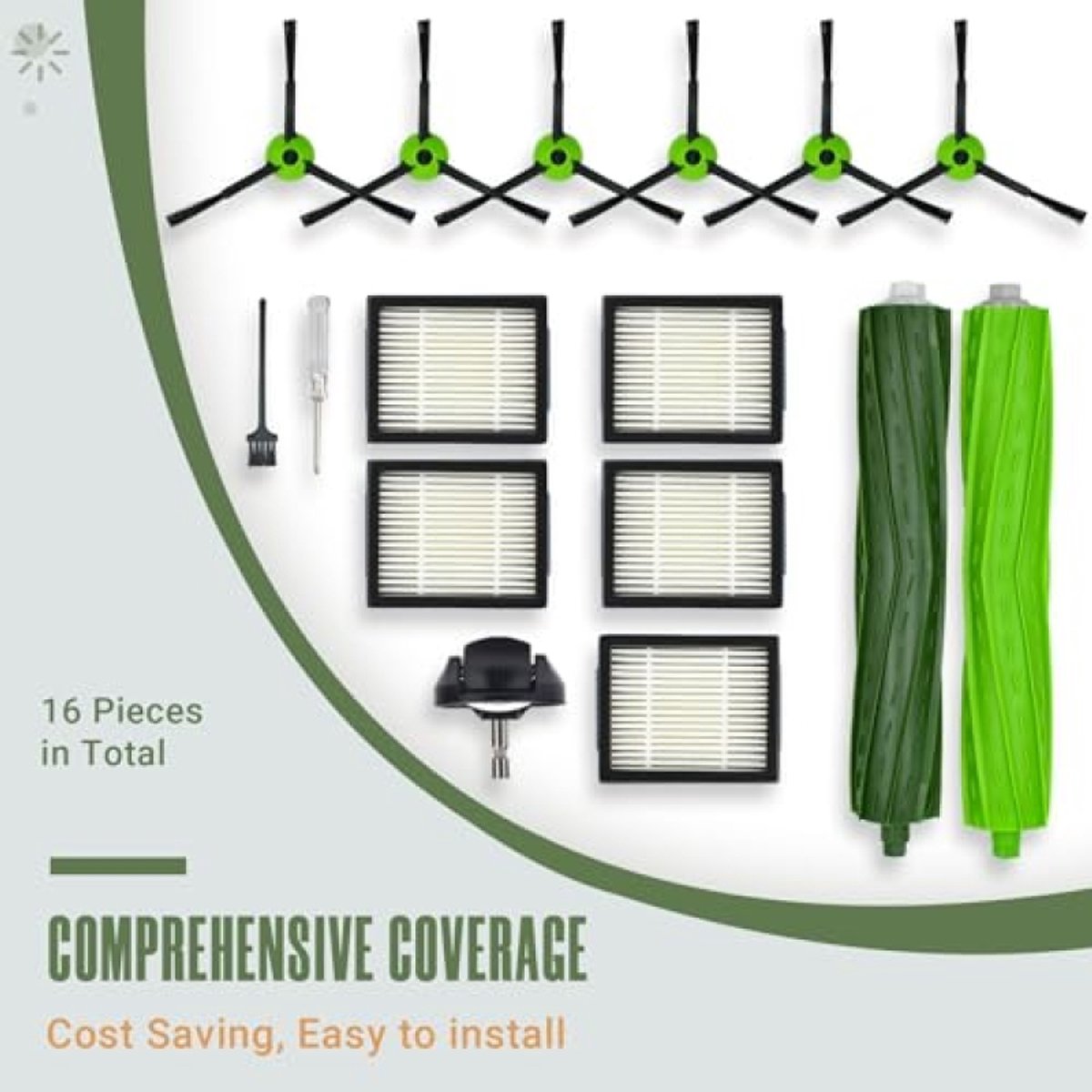 Vervangingsset voor iRobot Roomba J5/J6/J7/J8/J9 Plus thumbnail 5
