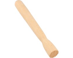 Fermentatie Tamper van Hout voor Sauerkraut, Cocktails en Specerijen - Duurzame Pestle voor Voedsel en Dranken