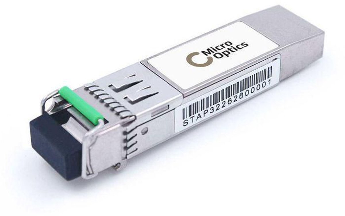 SFP 10000 Mbps, SMF, 40 km, LC, DDMI-ondersteuning, Compatibel met Cisco SFP-10G-BX40U