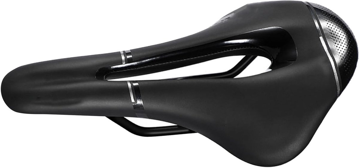 Comfortabele Fiets Zadel voor Dames en Heren, Vervangingszadel met Schokabsorberende Padding, Ideaal voor Binnen en Buiten Gebruik, Duurzaam en Ergonomisch Fiets Kussen