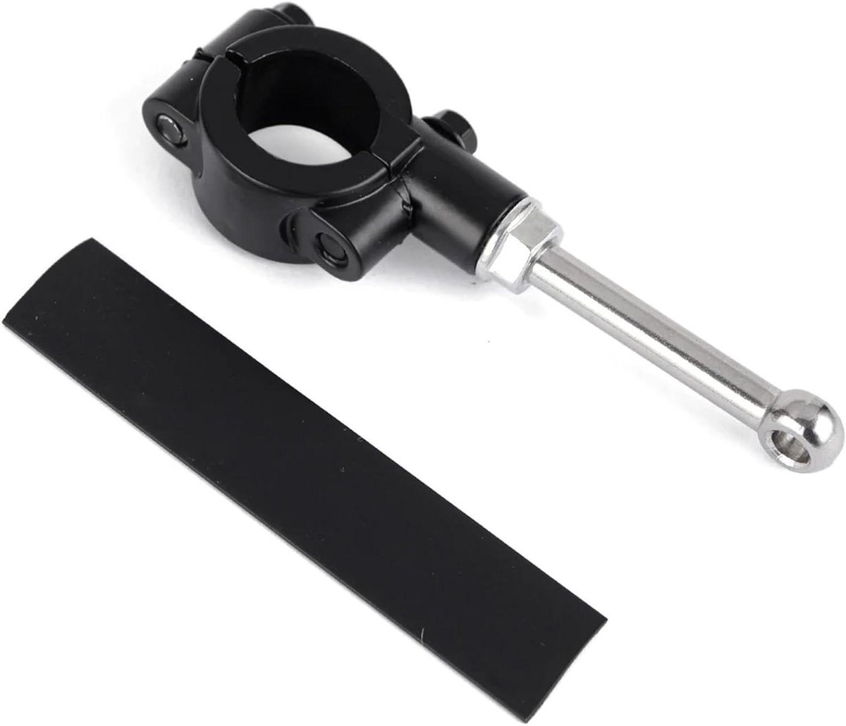 Motorfiets Pedalen - Voetsteunen Motor - Verbeterde Grip - Universele Pasvorm - 20-23 MM - Zwart