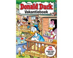 Donald Duck Vakantieboek 2026 – zonnige strips, spelletjes en puzzels voor kinderen – 144 pagina’s