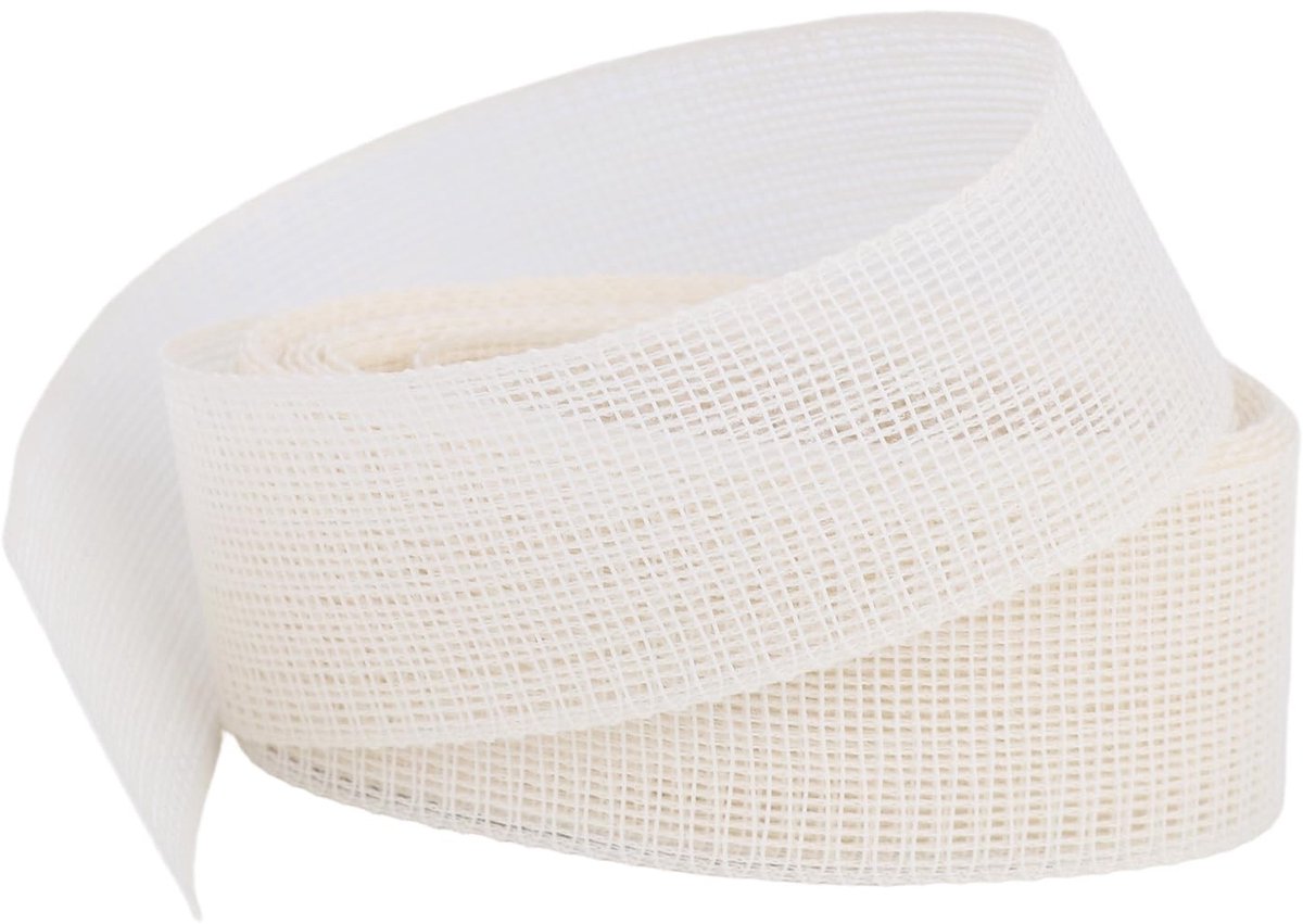 Dailygoods- Zoomgids Herbruikbaar - Visgraatband - Zoomtape Zelfklevend - 3,5 cm Breed - 400 cm Lang - Ideaal voor Delicate Stoffen