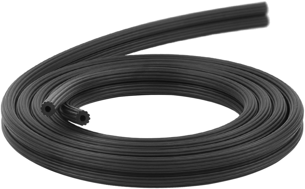 Dailygoods- Kederband 20M Ø5mm - Rubber - Weerbestendig - Vliegengaas - Afdichting - Eenvoudige montage - Afdichtingsrubber