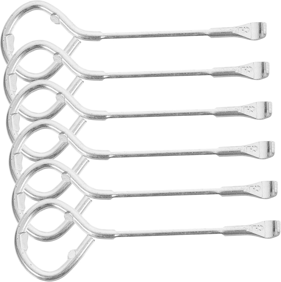 Gallonblikopener - Verfblik opener - Blikken openen - 6-in-1 multifunctioneel - 1140 cm - Zilver