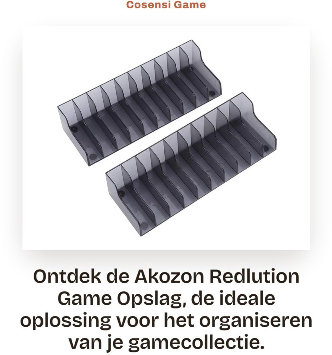 Dailygoods- CD Opslag Grote Capaciteit - Beugel/Game Kaart Houder - Ondersteuning voor /SLIM/PRO - Lichtgewicht - Duurzaam - Nauwkeurige Sneden - Gamecardhouder