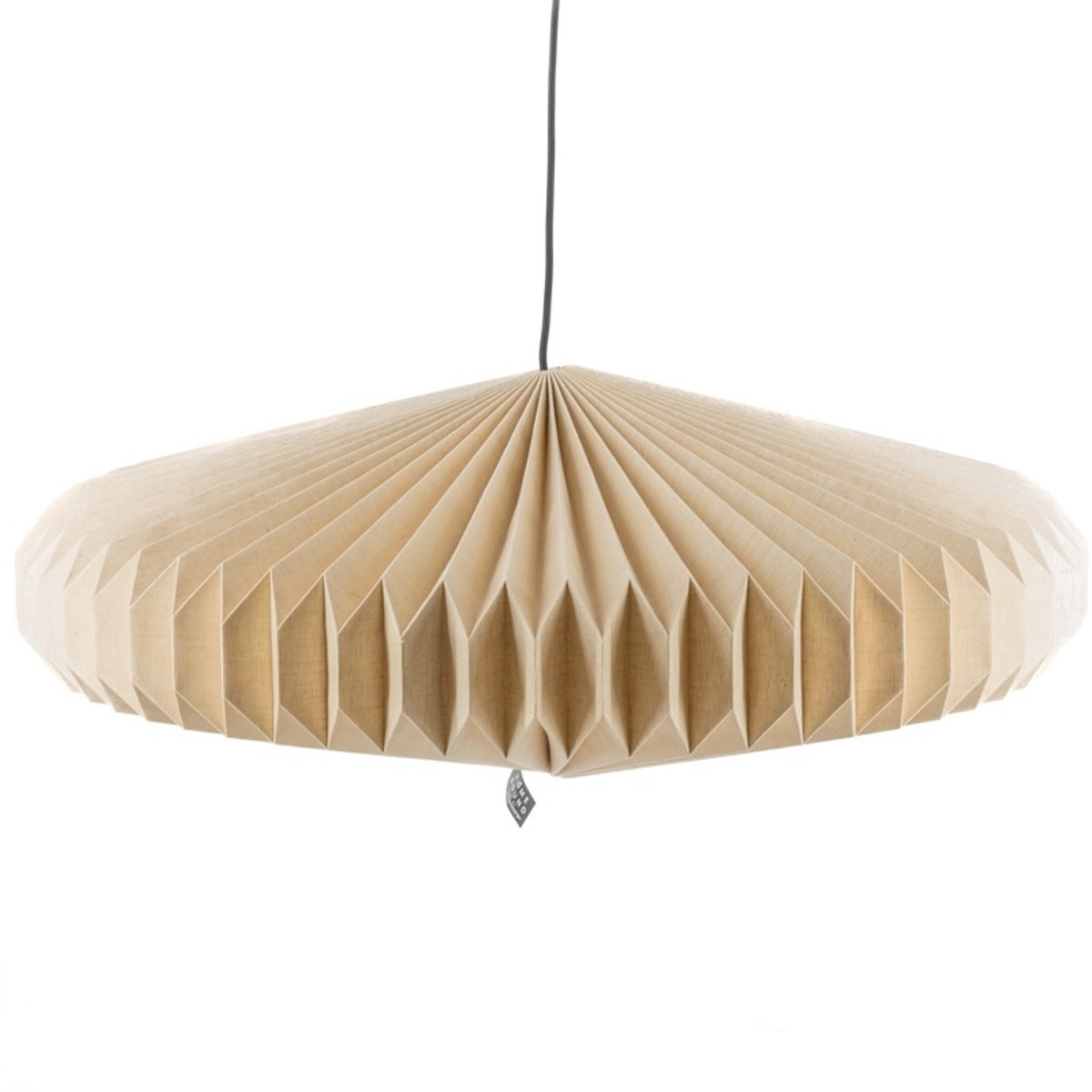 Hanglamp katoen Harmonie ellips 80cm
