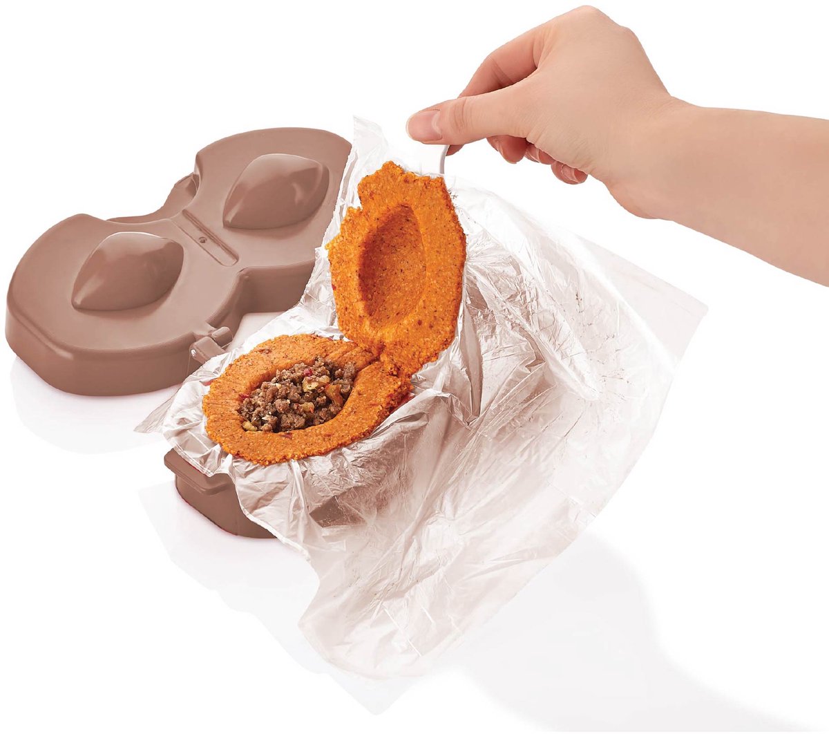 VIP Ahmet - Kibbeh Maker - Vorm voor Gevulde Köfte - BPA-vrij - Vaatwasserbestendig
