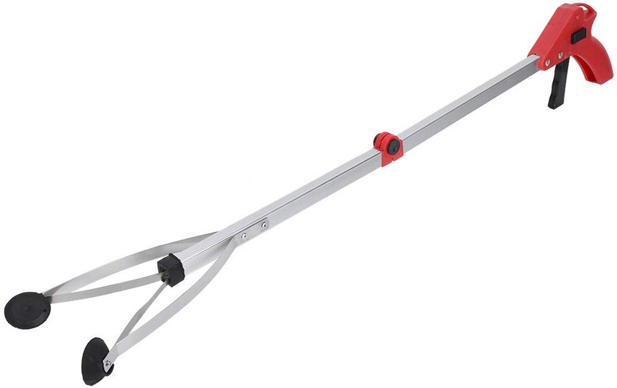 Dailygoods- Prullenbak Grijper Nauwkeurige Actie - Grijper voor Ouderen - Grijper Flexibel - Grijper Afval - Opvouwbaar - Uitgebreid Bereik