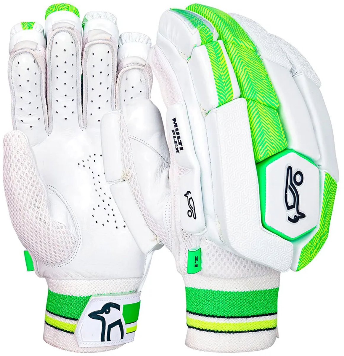 Kookaburra Kahuna 3.1 Crickethandschoenen Wit Right Handed