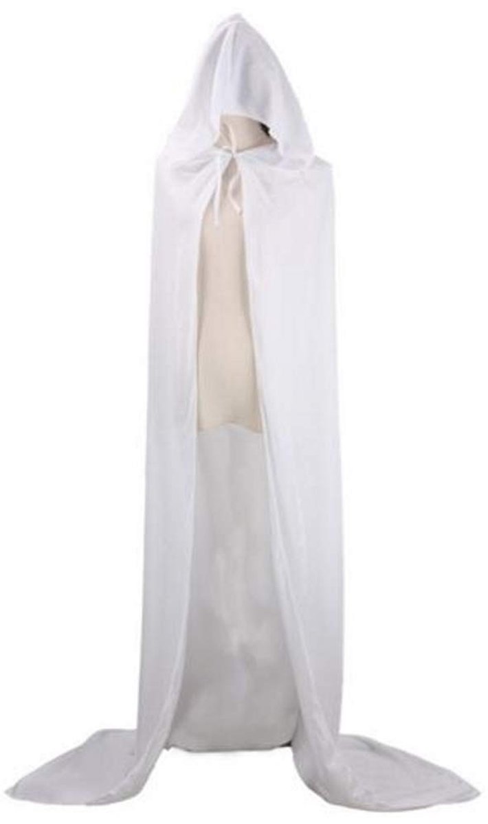 Dailygoods- Kapmantel Lange Cape - Fluwelen Kostuumjas - Halloween/Cosplay - Unisex - 150 cm Lang - Comfortabel en Zacht