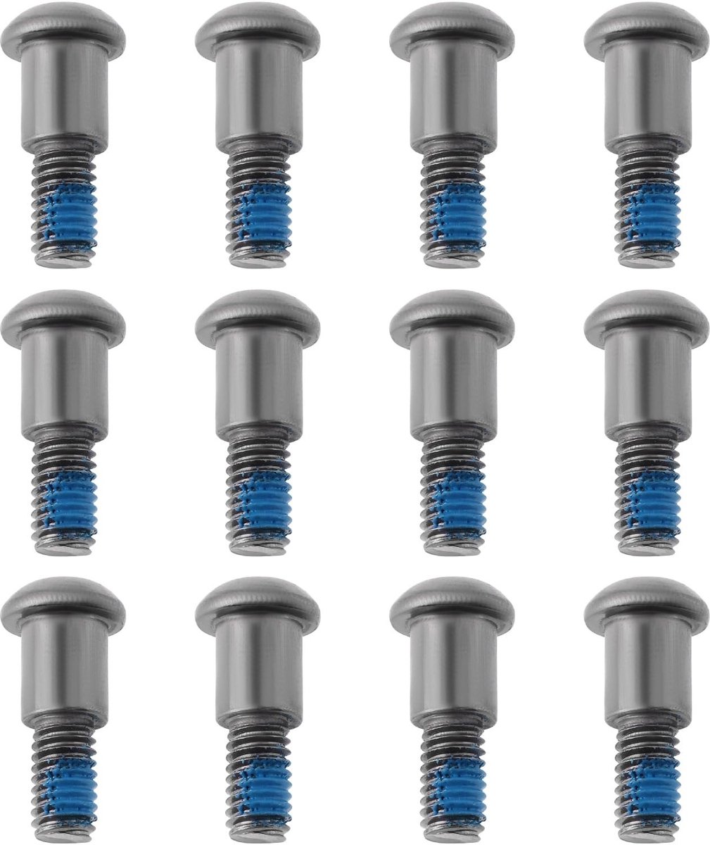 Solidchoice- Asschroeven 12 stuks M3x4x10 mm - Zeskantkop - Incisie Kingpin - Compatibel met Axial SCX10 AR44 - Vanquish F10 H10 - Hoogwaardig staal - Modelbouwschroeven