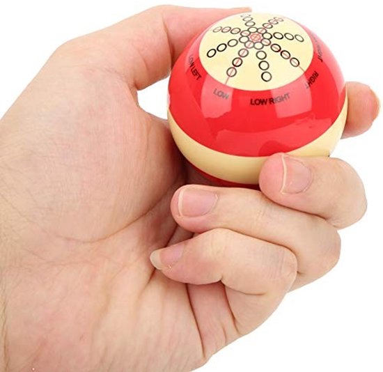 Biljartkeu Oefentraining - Draagbaar Accessoire - Slijtvast Harsmateriaal - Lichtgewicht - Geschikt voor Amerika Pool 8 Ball - Verbeter je Biljartvaardigheden - Speelbal — afbeelding 4
