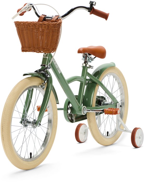 Generation Classic 18 inch Groen - Kinderfiets met Mandje van Generation — afbeelding 2