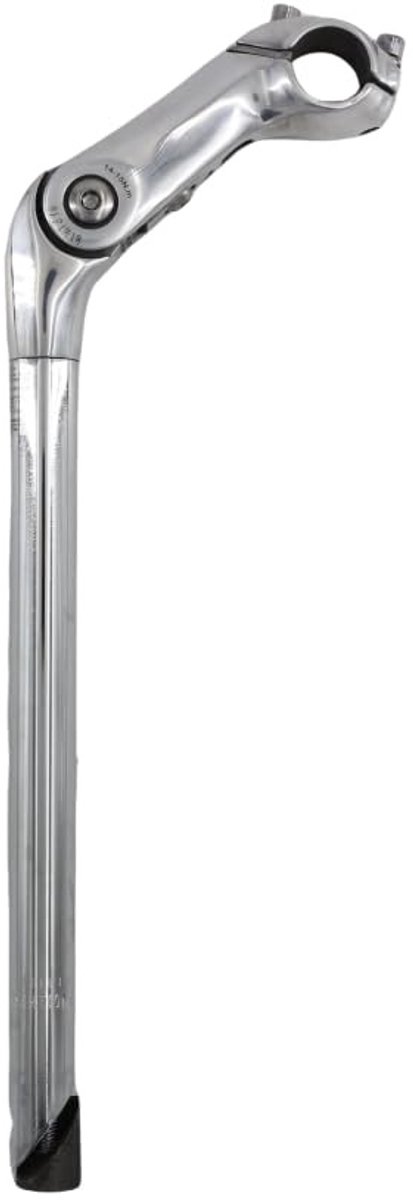Dailygoods- Stuurpen Verstelbaar 90 Graden - Verlengbuis 325 mm - Geschikt voor 22,2 mm/25,4 mm - Legering - Hoogte Aanpasbaar - Fietsstuur