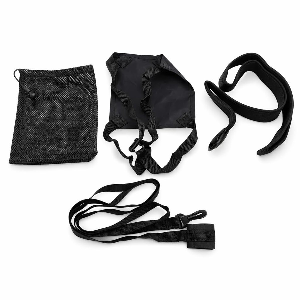 Dailygoods- Zwemparachutetrainingsset Professioneel - Zwemweerstandstrainingsgordelset - Draagbaar - Opvouwbaar - Lichtgewicht - Verbeter zwemvaardigheden - Zwemtraining