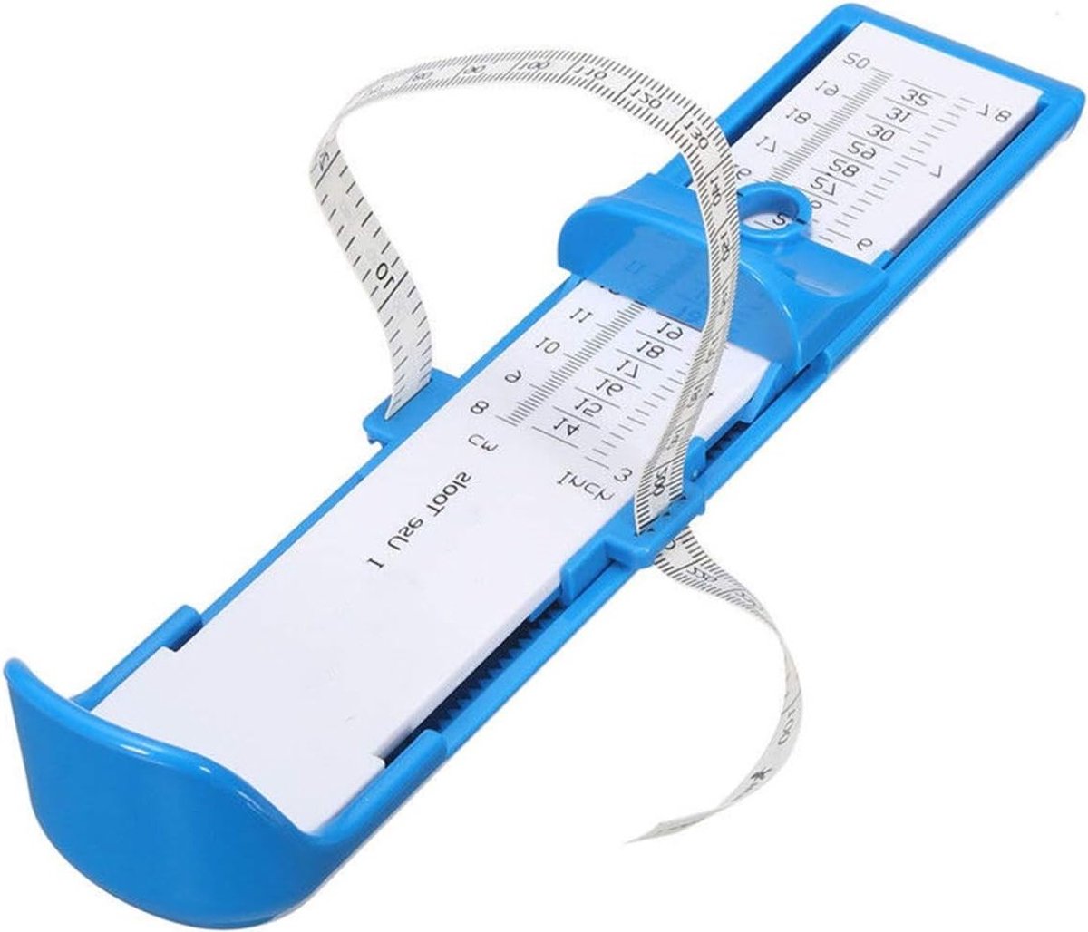 Professionele Voetmeter voor Kinderen - Nauwkeurige Schoenmaatmeting voor Peuters en Baby's, 0-20 cm, Inclusief Breedtemeter en Gebruiksvriendelijke Handleiding
