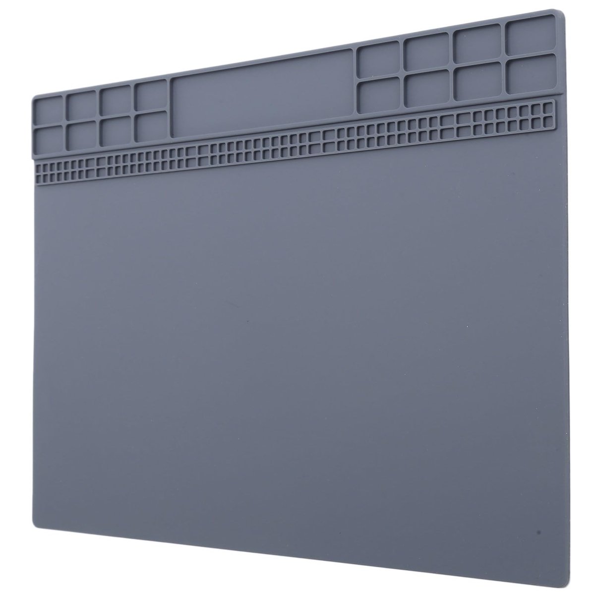 Dailygoods - Horlogereparatietafelmat - Antislip Onderhoudsaccessoires - Grijs - Horlogemaker - Rubberen Mat - Geschikt voor Horloges, Elektronica en...