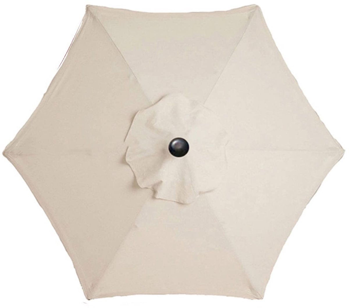 SnelShoppen - Parasol Vervanging 2,7m/3m Stoffen Bekleding voor 6 of 8 Ribben - Universele Paraplu Stof Cover - Anti-Ultraviolet Overkapping voor Balk