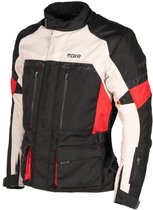 DXR Motorjas - Roadtrip - Zwart Lichtgrijs Rood - XL