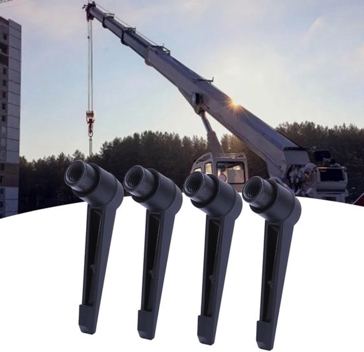 Machineknoppen Roestvrij Staal - Verstelbare Handgreep - Universele M4/M5/M6/M8/M10/M12 - Schokbestendig - Duurzaam - Corrosiebestendig