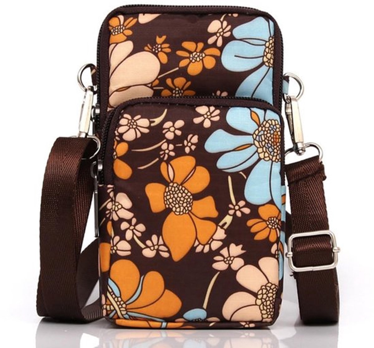 Schoudertas Dames - Telefoontasje - Crossbody Tas - Nylon - Waterdicht - Lichtgewicht - Duurzaam Ontwerp
