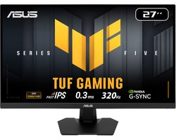 ASUS TUF Gaming VG27AQM5F - QHD Fast IPS Gaming Monitor - 320Hz - 0.3ms - Speakers - 27 Inch