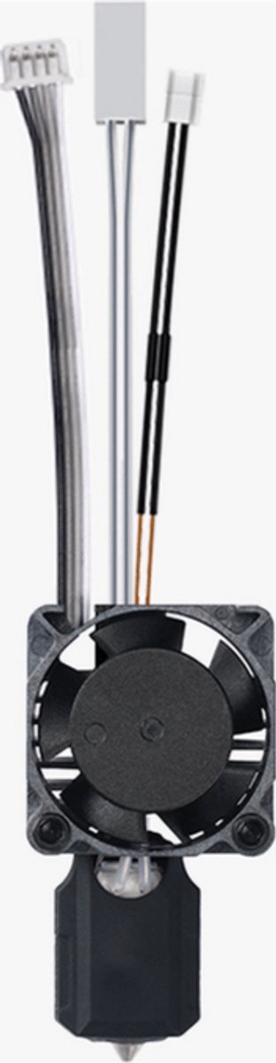 Bambu Lab 0.4mm Compleet Hotend Assemblage met Gehard Staal Nozzle - P1 Series