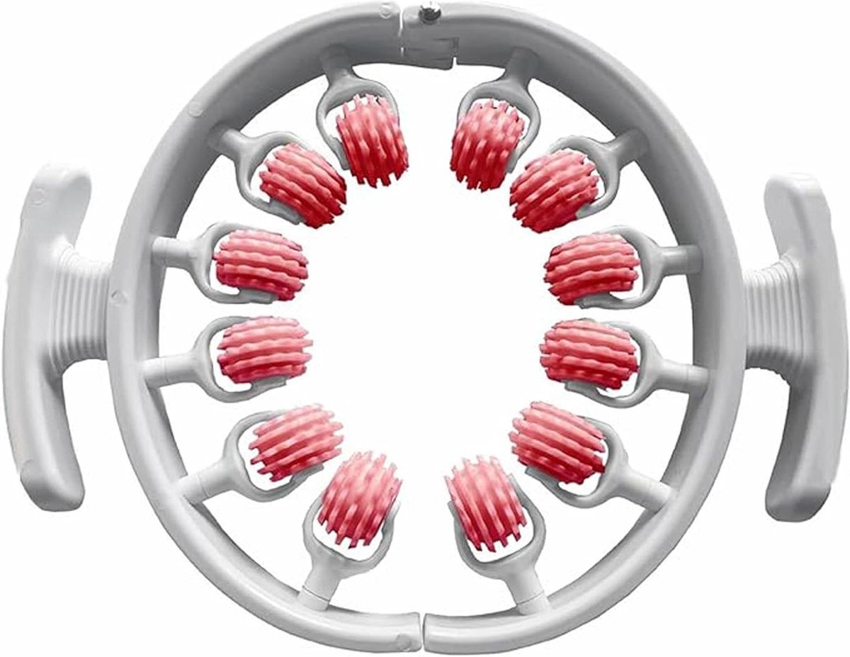 Cellulitis Massageapparaat - Roller Billen - Huid Verstevigen - 360 Graden Dekking - 28 x 22 cm - Roze