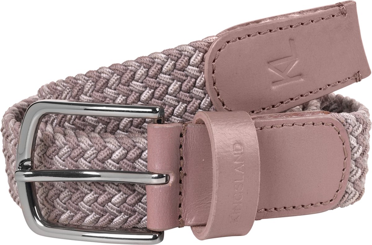 Kingsland Riem Braided Leslie AW26 Brown Iron - 90cm | Bruin