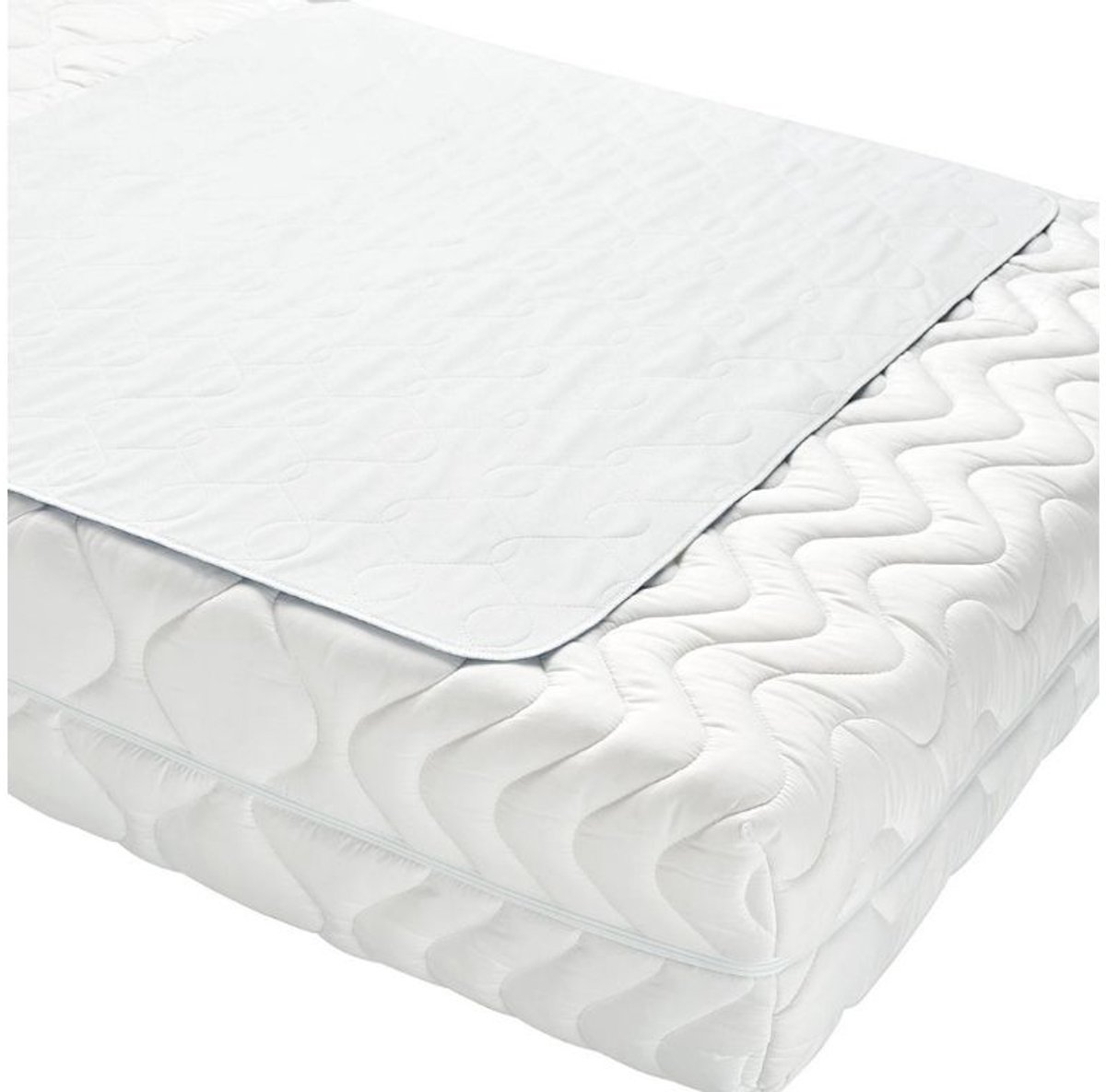Briljant Care Basic Wasbare onderlegger - Waterdicht - 95°C Wasbaar - Voor Bed en Matras