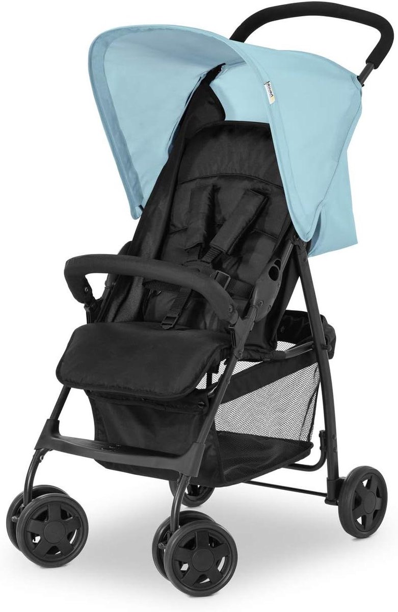 Lichtgewicht buggy - Compacte kinderwagen - Reizen met baby - Inklapbaar vanaf geboorte - Tot 18 kg - Blauw