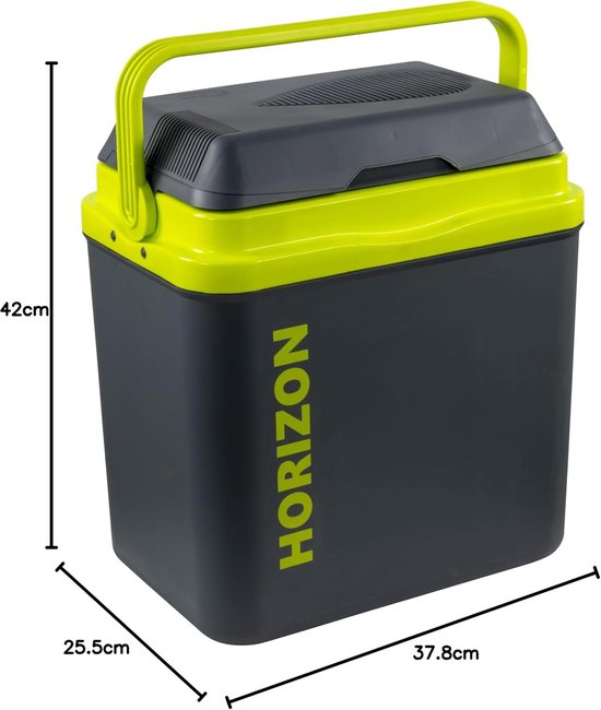 Elektrische koelbox 12V Horizon M 20L donkergrijs/groen van Merkloos — afbeelding 2