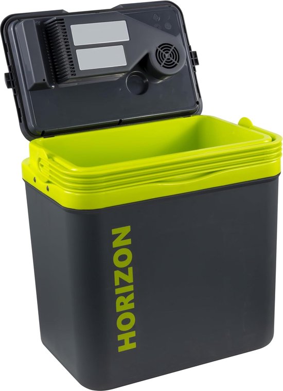 Elektrische koelbox 12V Horizon M 20L donkergrijs/groen van Merkloos — afbeelding 3