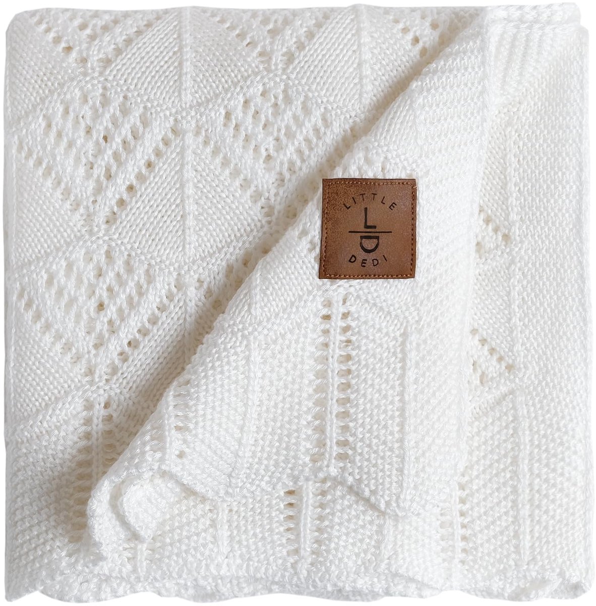 SnelShoppen - Luxe babydeken 80 x 100 cm van 100% Oostenrijkse eucalyptus Lyocell Tencel™ - Hypoallergeen en thermoregulerend - Zacht en comfortabel v