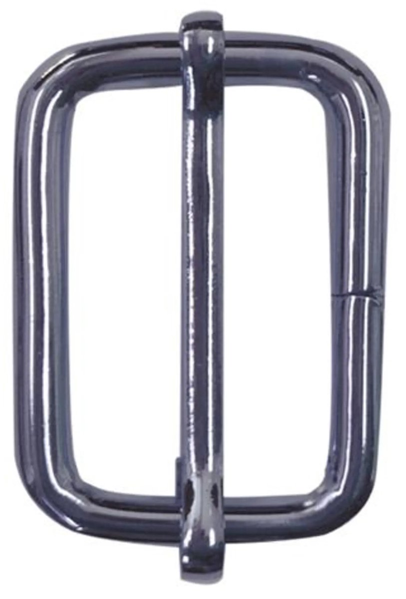 Gesp 40mm zilver