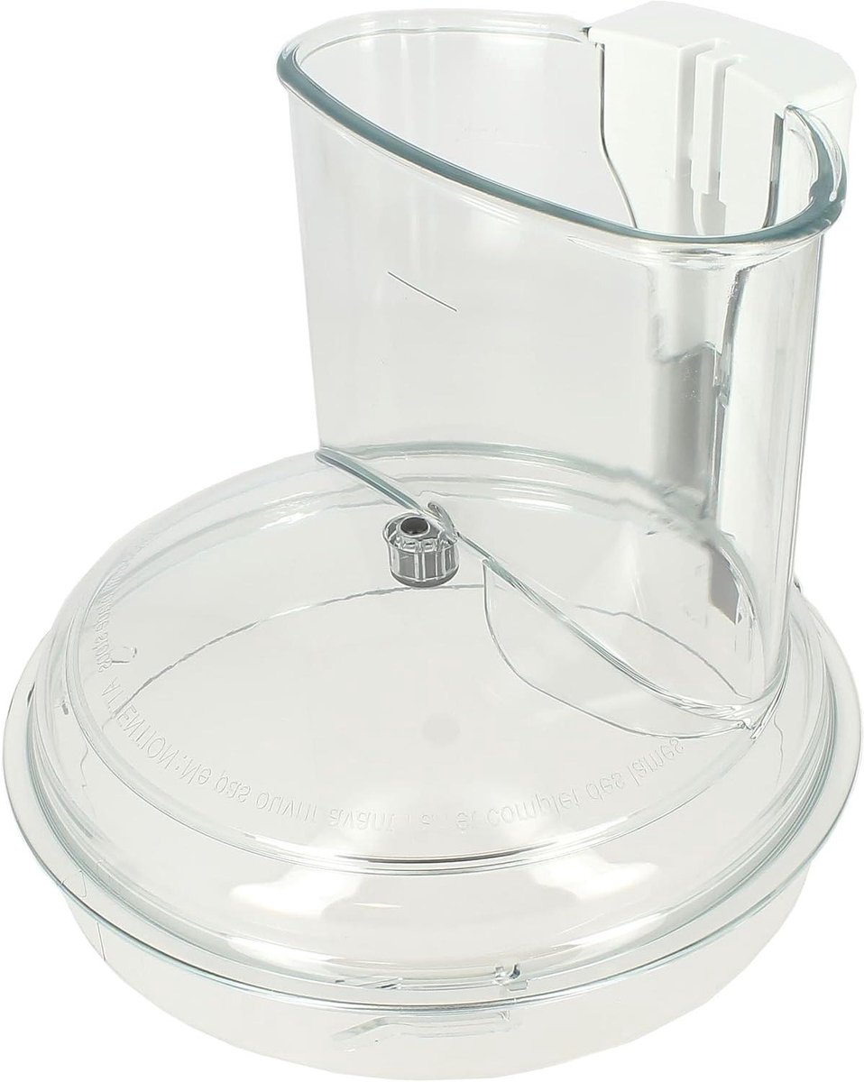 Keukenmachine Deksel - Apparaat Deksel - Voedsel Bereiden - Vaatwasserbestendig - Rond - Wit