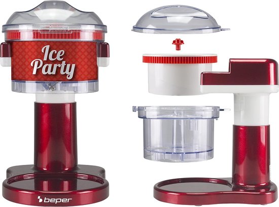 Elektrische ijscrusher 30W - Ice Crusher machine met RVS messen, veiligheidsvergrendeling, voor slush en cocktails — afbeelding 5