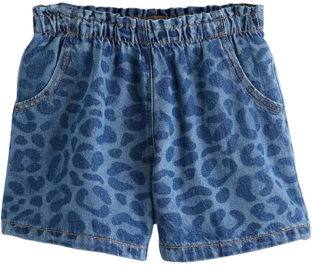 Next - Meisjes - Short met elastische taille - Blauw