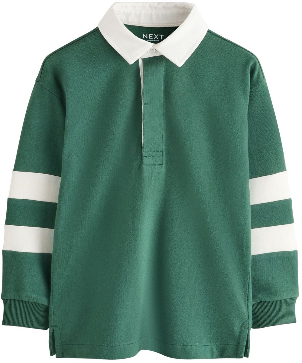Next - Jongens - Rugbyshirt - Groen