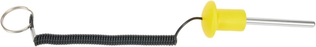 Magnetische Bout Gewicht Pile Pin voor Krachttraining - Vervangingsaccessoires voor Fitness en Gym, M8 x 80mm, Duurzaam en Betrouwbaar