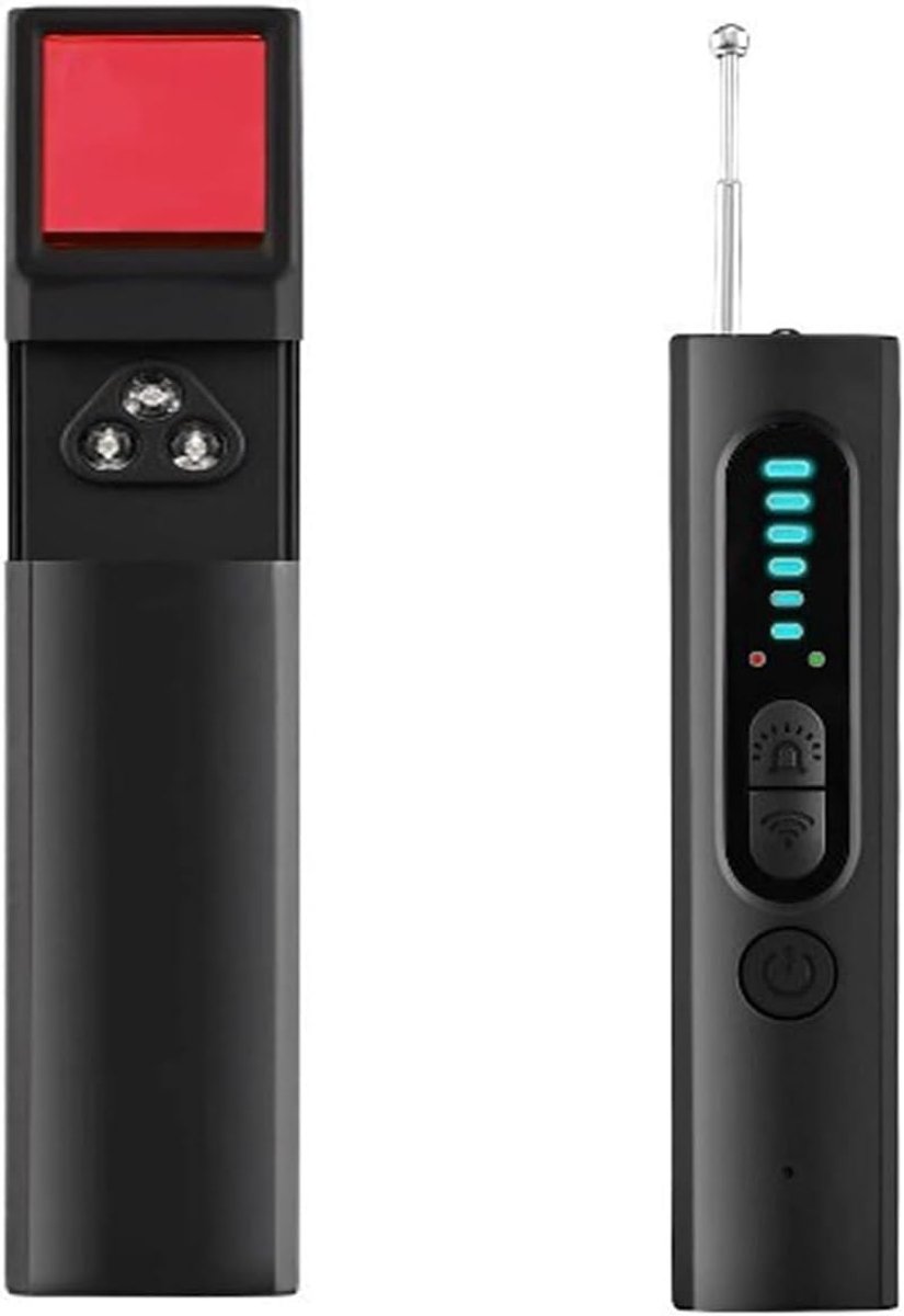 Hidden Camera Detector, GPS Tracker Detector, RF-signaaldetector, afluisterapparaatdetector, anti-spy anti-opname detectoren voor GPS locator tracker (A)