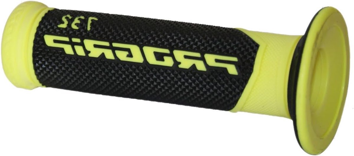 Handvat Bescherming - Motor Handvatten - Comfortabel Rijden - Soft Touch Materiaal - 22-25 mm - Neon Geel